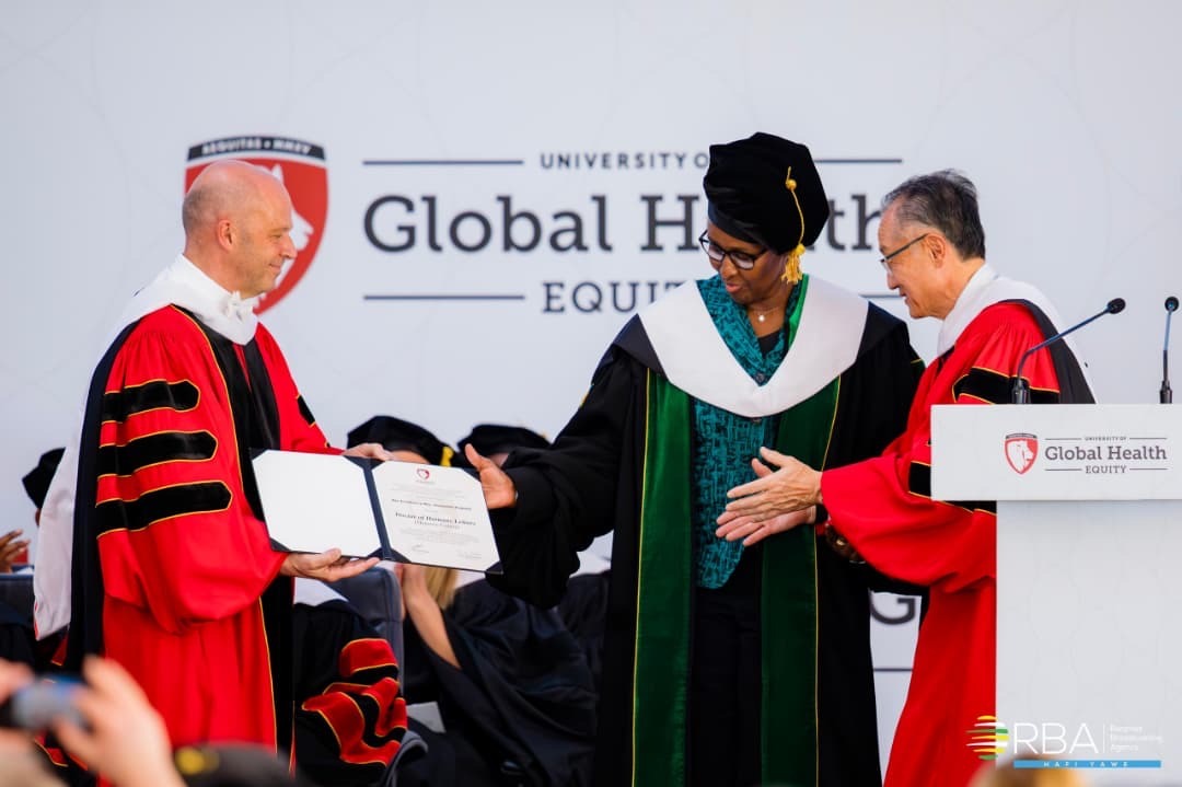 UGHE yahaye Jeannette Kagame Impamyabumenyi y’Ikirenga y’icyubahiro