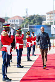 Perezida Kagame yitabiriye irahira rya Mamadi Doumbouya