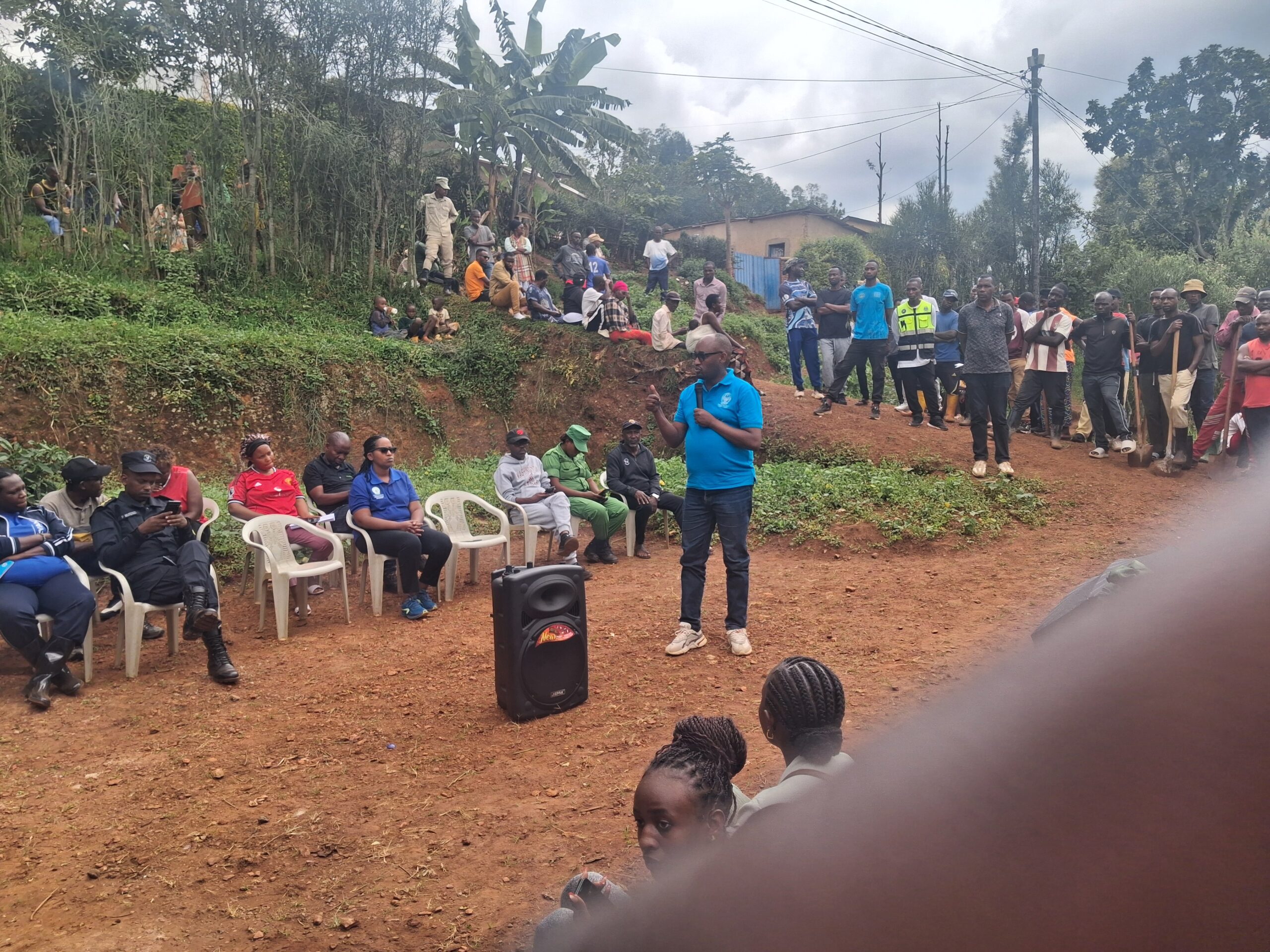 Abaturage b’Umurenge wa Kigali basabwe kwigira, kwitabira gahunda za Leta no gufatanya mu iterambere nyuma y’umuganda rusange